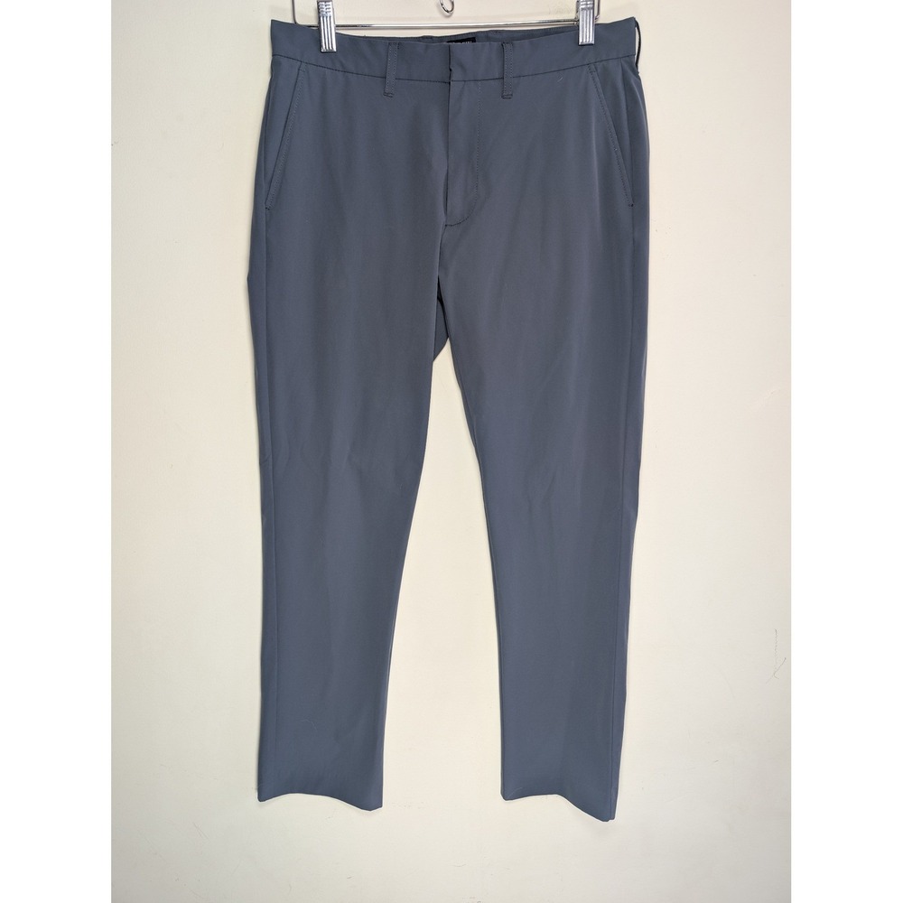 J Crew Thompson Flex Tapered Dress Pants Mens 31x30 Gray Stretch Chinos Casual